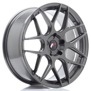 JR-Wheels JR18 Velgen 20 Inch 8.5J ET20-40 Custom PCD Flow Form Hyper Gray