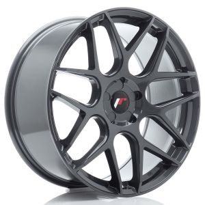 JR-Wheels JR18 Velgen 20 Inch 9J ET20-40 Custom PCD Flow Form Hyper Gray