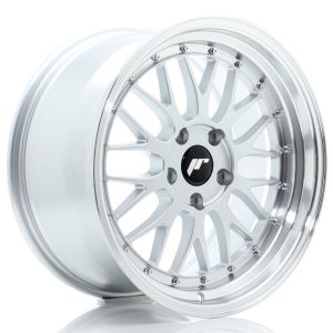 JR-Wheels JR23 Velgen 18 Inch 9.5J ET40 5x120 Flow Form Hyper Silver Machined Lip