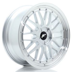 JR-Wheels JR23 Velgen 19 Inch 8.5J ET20-45 Custom PCD Flow Form Hyper Silver Machined Lip