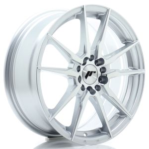 JR-Wheels JR21 Velgen 17 Inch 7J ET40 5x108,5x112 Flow Form Silver Machined Face