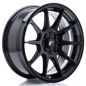 JR-Wheels JR11 Velgen 16 Inch 7J ET30 4x114.3,5x100 Gloss Black