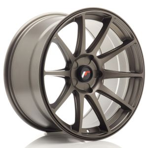 JR-Wheels JR11 Velgen 18 Inch 9.5J ET20-30 Custom PCD Flat Bronze