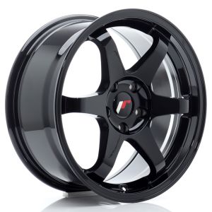 JR-Wheels JR3 Velgen 17 Inch 8J ET35 4x100 Gloss Black