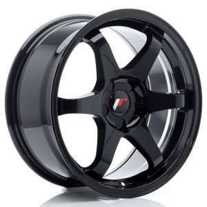 JR-Wheels JR3 Velgen 17 Inch 8J ET20-35 Custom PCD Gloss Black