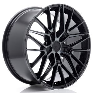 JR-Wheels JR38 Velgen 19 Inch 8.5J ET41 5x112 Flow Form Black Machined Tinted Face