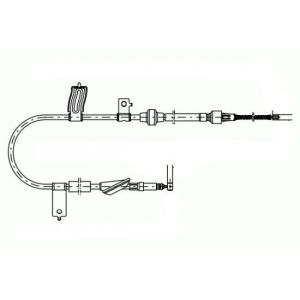 Ashuki Handrem Kabel OEM Honda Civic