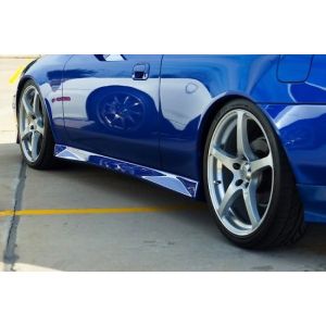 PU Design Side Skirts OEM Zwart Polyurethane Honda Prelude