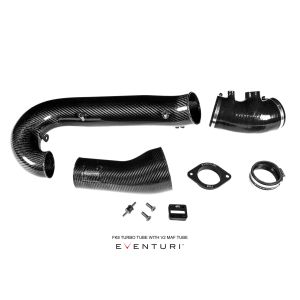 Eventuri Charge Pipe Kit V2 met MAF Carbon Honda Civic