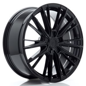 JR-Wheels JR52 Velgen 19 Inch 8.5J ET20-45 Custom PCD Gegoten Gloss Black