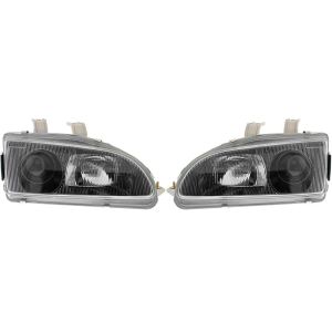 Denji Koplampen DENJI Black Housing Honda Civic