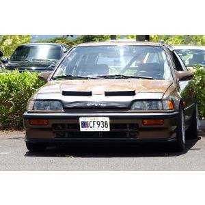Masterbra Steenslag Beschermer Civic Logo Zwart Vinyl Honda Civic