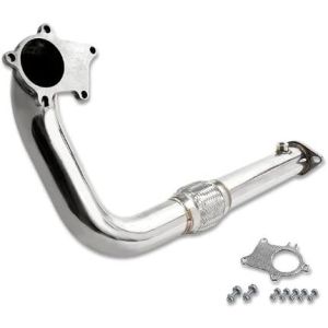 SK-Import Downpipe 63.5mm Roestvrij Staal Honda Civic,CRX,Del Sol
