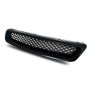 ABS Dynamics Grill Type R Style Zwart ABS Plastic Honda Civic Pre-Facelift 1996-1998