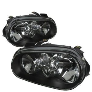 SK-Import Koplampen Black Housing Volkswagen Golf