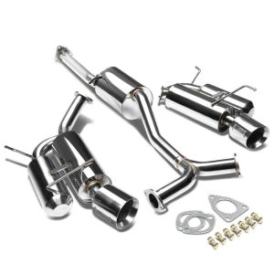 J2 Engineering Cat-back Uitlaatsysteem HI Power Roestvrij Staal Honda S2000