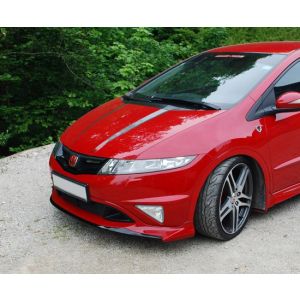 SK-Import Voor Bumper Lip Mugen Style Polyester Honda Civic