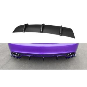 Maxton Achter Diffuser Glanzend Zwart ABS Plastic Audi RS5 Facelift