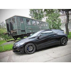 Climair Voor Zijwindscherm Klem 2-Deurs Smoke Kunststof Honda CR-Z