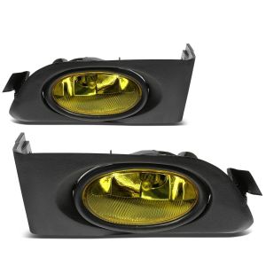 SK-Import Geel Chrome Housing Geel Glas Honda Civic Pre Facelift