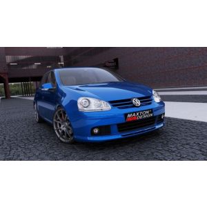 Maxton Voor Bumper Lip Votex Style ABS Plastic Volkswagen Golf