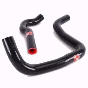 Skunk2 Radiatorslang Kit Zwart - Rood Silicone Honda Civic,CRX,Del Sol