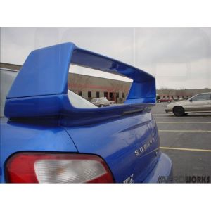 SK-Import Achter Spoiler STI Style Ongeverfd Polyester Subaru Impreza