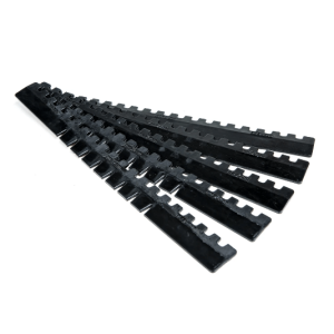 Acexxon Voor Bumper Lip Protector Kit Zwart Rubber