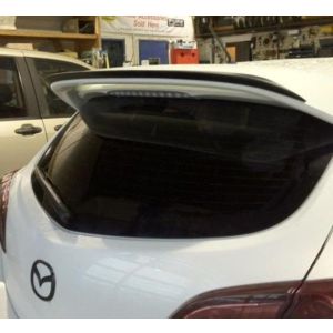 SK-Import Achter Spoiler Add-on Ongeverfd ABS Plastic Mazda 3 Facelift