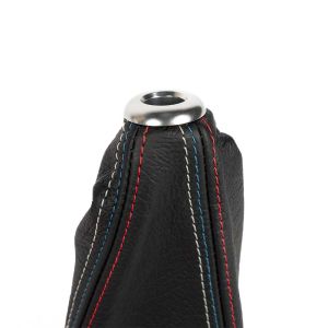 D1 Spec Pookhoes Motorsport Stiksel M-performance Stitching Style Zwart Leer