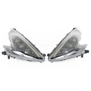 Coplus Koplampen LED Black Housing Smoke Glas Nissan 370Z