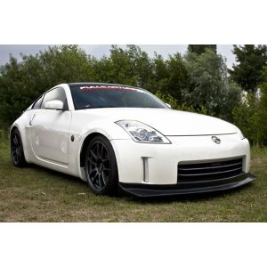 PU Design Voor Bumper Lip Nismo Style Zwart Polyurethane Nissan 350Z Facelift