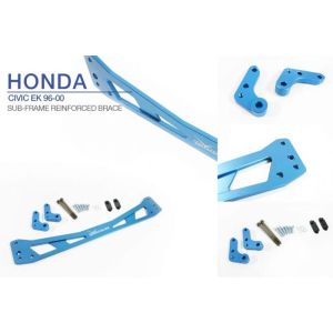Hardrace Subframe Brace Blauw Honda Civic