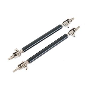 SK-Import Splitter Stabilisator Stangen Zwart Roestvrij Staal