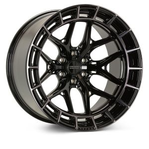 Vossen Wheels HFX-1 Hybrid ForgedX Velgen 18 Inch 9J ET0 6x135 Super Diepe Concave Flow Form Glanzend zwart getint