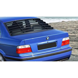 SK-Import Achter Window Louvers Zwart Polyester BMW 3-serie