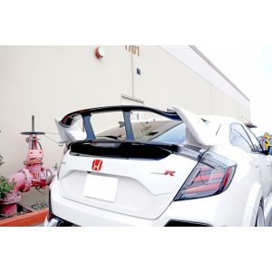 SK-Import Achter Spoiler Stabilisator V1 Ongeverfd ABS Plastic Honda Civic