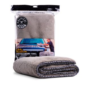 Chemical Guys Auto Droogdoek Woolly Mammoth Grijs Microfiber
