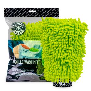 Chemical Guys Washandschoen Chenille Groen Microfiber