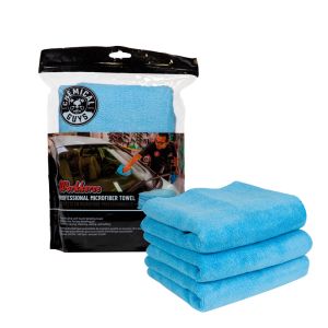 Chemical Guys Microvel Doek Workhorse Professional Grade Blauw Microfiber