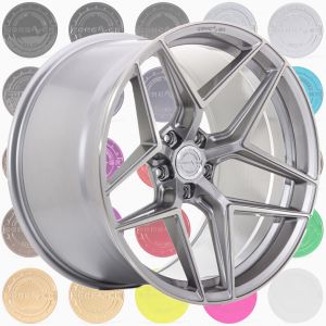 Concaver CVR2 Velgen 19 Inch 9J ET20-40 Custom PCD Diepe Concave Flow Form Custom Finish