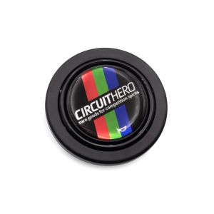 Circuit Hero Racing Toeter Knop Zwart