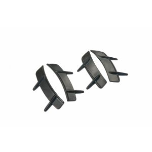 PU Design Voor en Achter Aero Turbulators T Style Zwart Polyurethane Subaru,Toyota Pre Facelift