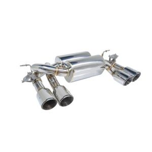 Remark Achter Uitlaat Demper Gepolijst 63.5mm Roestvrij Staal BMW 3-serie,4-serie