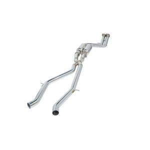 Remark Tussendemper Gepolijst 63.5mm Roestvrij Staal BMW 3-serie,4-serie