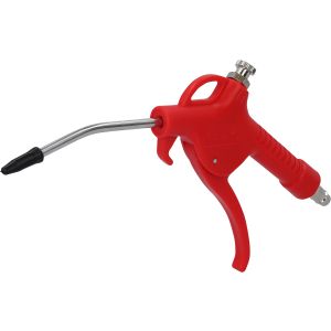 KS tools Blaaspistool Met Doorstroomregelaar Rood Kunststof