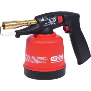 KS tools Brander met piezo-ontsteking Rood Kunststof