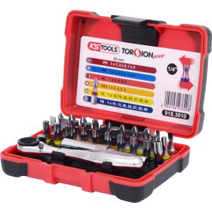KS tools Doppenset TORSIONpower Staal
