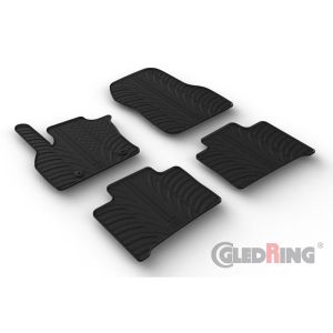 Gledring Automatten Zwart Rubber Renault Zoë