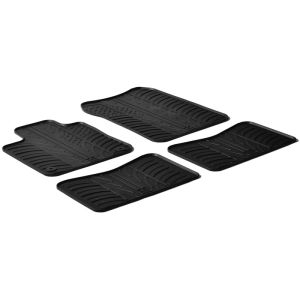 Gledring Automatten Zwart Rubber Renault Twingo